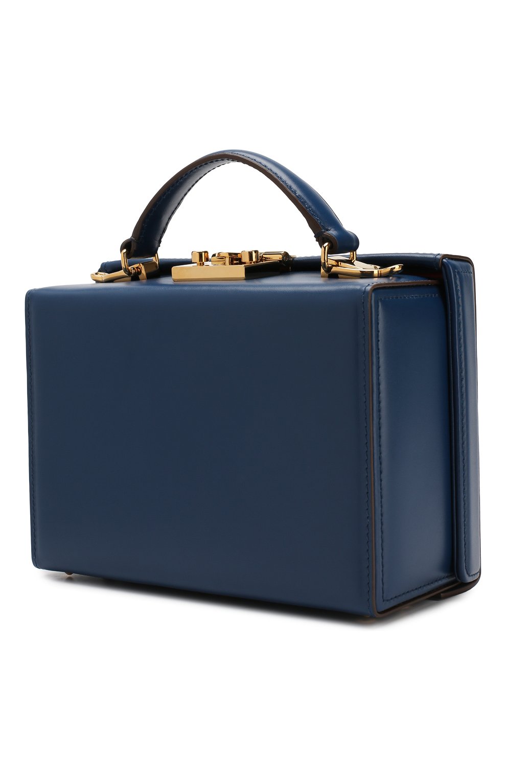Женская сумка grace small box MARK CROSS темно-синего цвета по цене 0 руб., арт. W108153G | Фото 3 Женская сумка grace small box MARK CROSS темно-синего цвета, арт. W108153G | Фото 3 (Сумки-технические: Сумки через плечо, Сумки top-handle; Материал: Натуральная кожа; Размер: mini; Ремень/цепочка: На ремешке; Статус проверки: Проверено, Проверена категория)