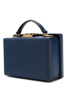 Женская сумка grace small box MARK CROSS темно-синего цвета по цене 0 руб., арт. W108153G | Фото 3 Женская сумка grace small box MARK CROSS темно-синего цвета, арт. W108153G | Фото 3 (Сумки-технические: Сумки через плечо, Сумки top-handle; Материал: Натуральная кожа; Размер: mini; Ремень/цепочка: На ремешке; Статус проверки: Проверено, Проверена категория)