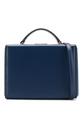 Женская сумка grace small box MARK CROSS темно-синего цвета по цене 0 руб., арт. W108153G | Фото 6 Женская сумка grace small box MARK CROSS темно-синего цвета, арт. W108153G | Фото 6 (Сумки-технические: Сумки через плечо, Сумки top-handle; Материал: Натуральная кожа; Размер: mini; Ремень/цепочка: На ремешке; Статус проверки: Проверено, Проверена категория)