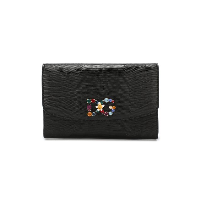 Кожаный кошелек на цепочке Dolce&Gabbana 8290288