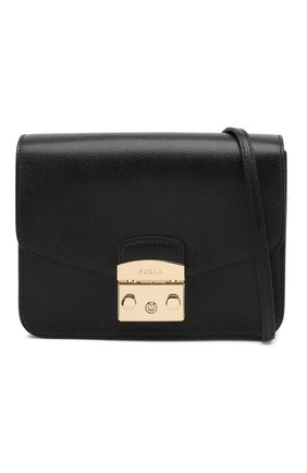 Женская сумка metropolis FURLA черная цвета, арт. BNF8 купить в ЦУМ | Фото №5 Сумка Metropolis Furla черная цвета | Фото №5