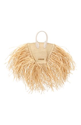 Женская сумка baci mini JACQUEMUS бежевого цвета по цене 28800 руб., арт. 191BA08 | Фото 1 Женская сумка baci mini JACQUEMUS бежевого цвета, арт. 191BA08 | Фото 1