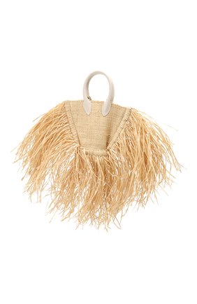 Женская сумка baci mini JACQUEMUS бежевого цвета по цене 28800 руб., арт. 191BA08 | Фото 3 Женская сумка baci mini JACQUEMUS бежевого цвета, арт. 191BA08 | Фото 3