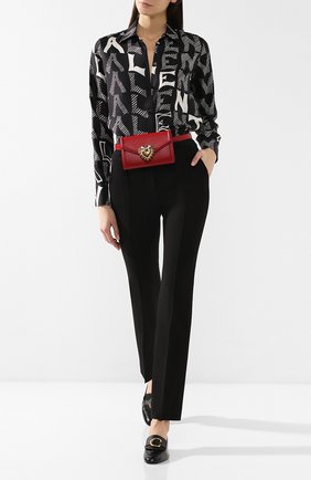 Женская поясная сумка devotion DOLCE & GABBANA красного цвета по цене 66850 руб., арт. BB6706/AV893 | Фото 2 Женская поясная сумка devotion DOLCE & GABBANA красного цвета, арт. BB6706/AV893 | Фото 2