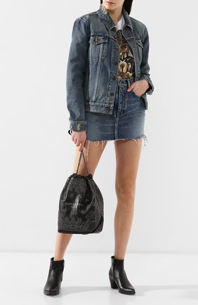 Женская сумка teddy SAINT LAURENT черного цвета по цене 0 руб., арт. 538448/0YP54 | Фото 2 Женская сумка teddy SAINT LAURENT черного цвета, арт. 538448/0YP54 | Фото 2 (Сумки-технические: Сумки через плечо; Материал: Натуральная кожа; Статус проверки: Проверена категория; Размер: large)