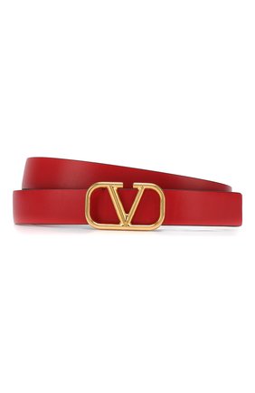 Кожаный ремень Valentino Garavani | Фото №1 Кожаный ремень Valentino Garavani | Фото №1