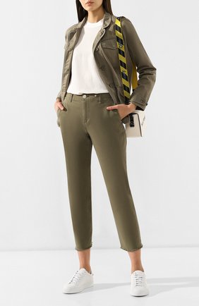 Женские джинсы RAG&BONE хаки цвета по цене 24300 руб., арт. W29271442 | Фото 2 Женские джинсы RAG&BONE хаки цвета, арт. W29271442 | Фото 2