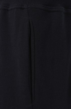 Мужские хлопковые брюки KITON темно-синего цвета, арт. UK1051S | Фото 5 (Длина (брюки, джинсы): Стандартные; Случай: Повседневный; Материал внешний: Хлопок; Статус проверки: Проверено, Проверена категория)