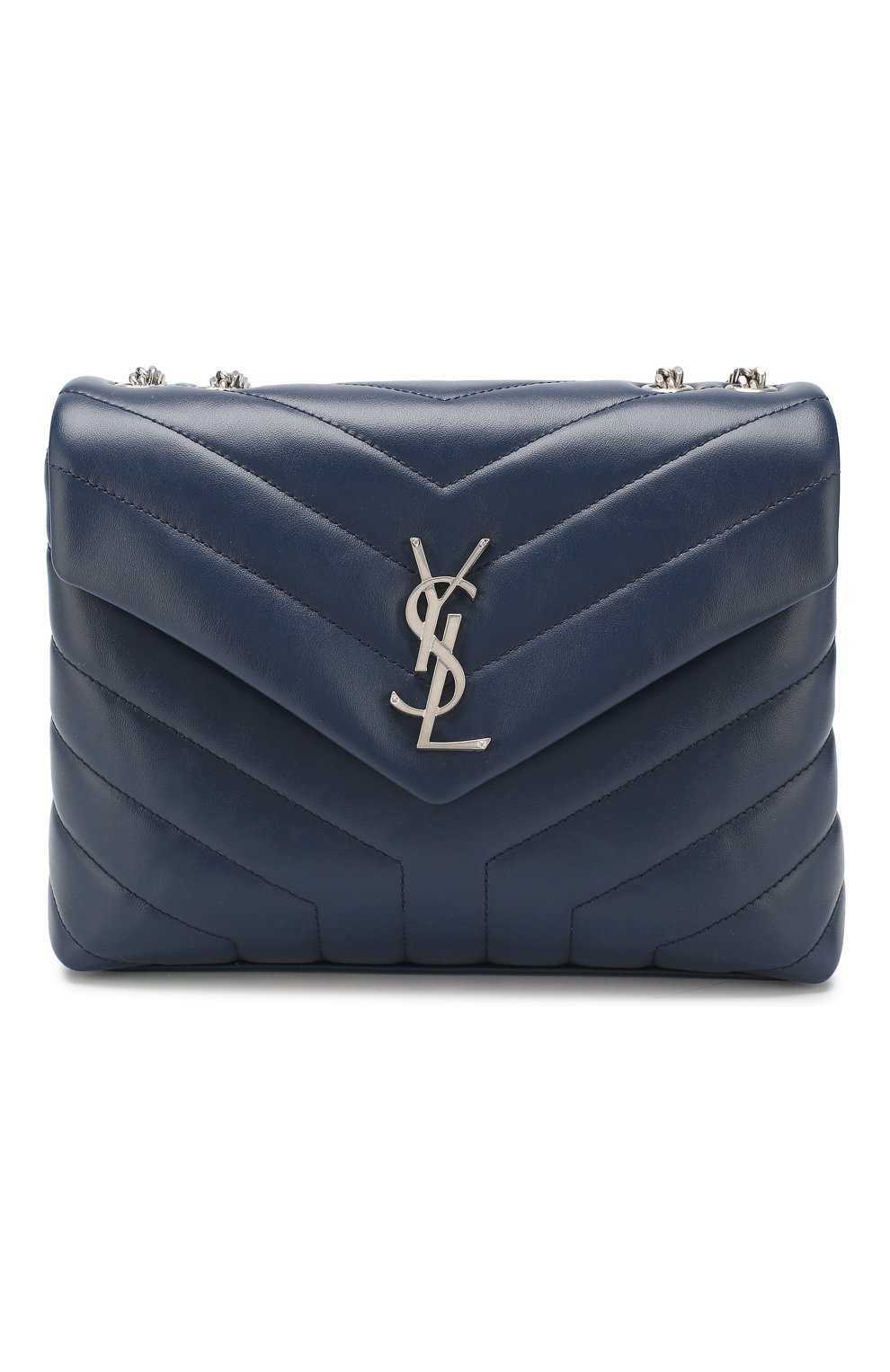 Женская сумка monogram loulou small SAINT LAURENT синего цвета, арт. 494699/DV726 | Фото 1