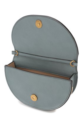 Женская сумка nile minaudière CHLOÉ голубого цвета по цене 94750 руб., арт. CHC17US302H5H | Фото 4 Женская сумка nile minaudière CHLOÉ голубого цвета, арт. CHC17US302H5H | Фото 4