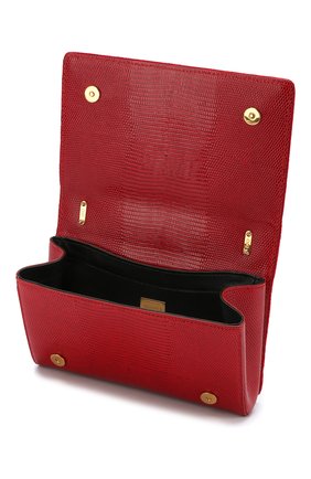 Женская сумка dg girls из бархата DOLCE & GABBANA красная цвета, арт. BB6498/AV276 купить в ЦУМ | Фото №4 Сумка DG Girls из бархата Dolce & Gabbana красная цвета | Фото №4