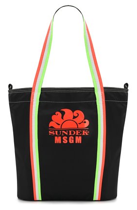 Пляжная сумка MSGM x Sundek | Фото №1 Пляжная сумка MSGM x Sundek | Фото №1