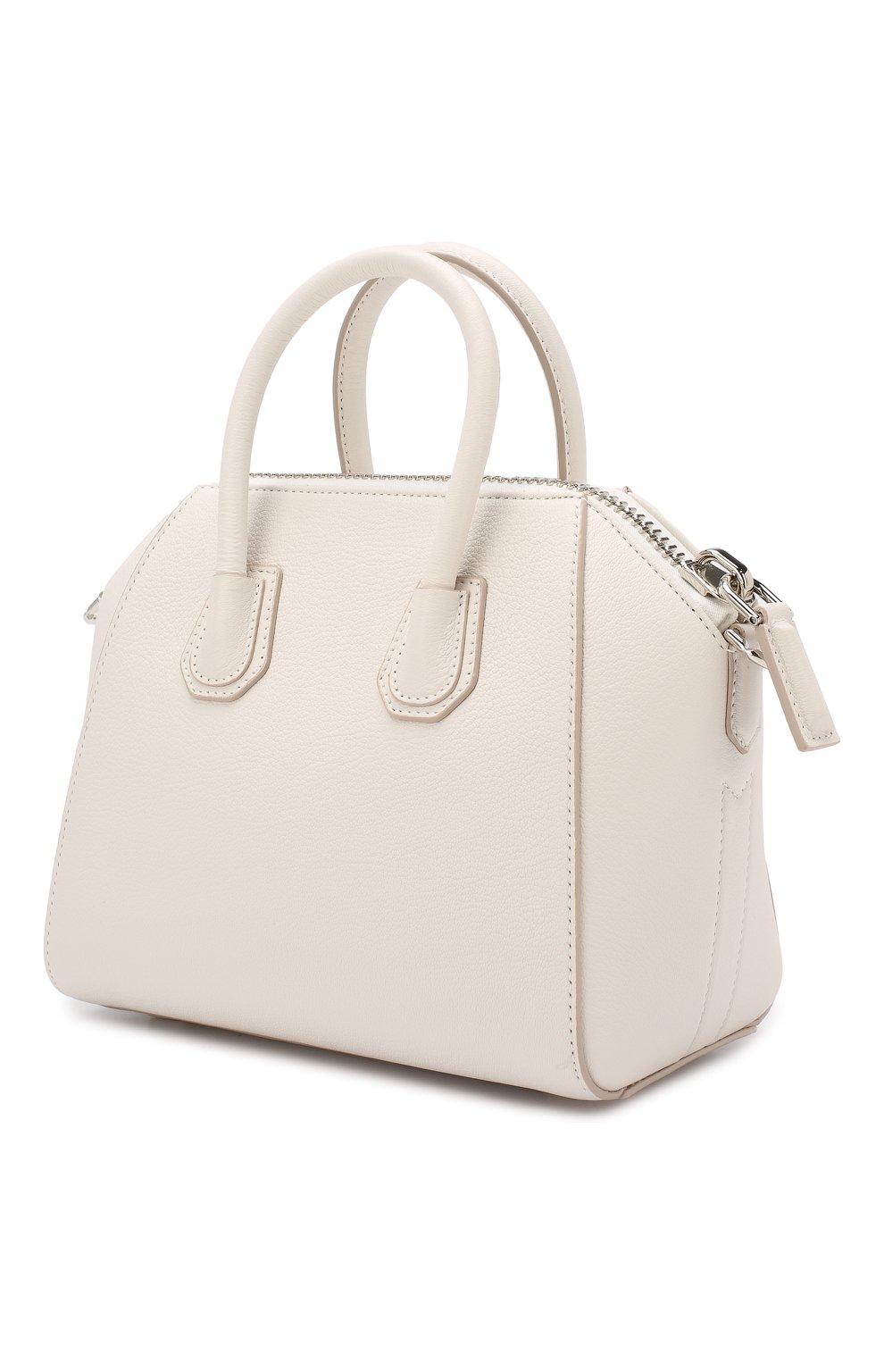 Женская сумка antigona mini GIVENCHY белая цвета, арт. BB05114012 купить в ЦУМ | Фото №3 Сумка Antigona mini Givenchy белая цвета | Фото №3