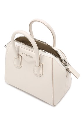 Женская сумка antigona mini GIVENCHY белая цвета, арт. BB05114012 купить в ЦУМ | Фото №4 Сумка Antigona mini Givenchy белая цвета | Фото №4