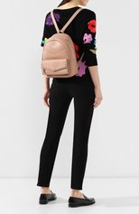 Женский рюкзак cassie JIMMY CHOO розового цвета, арт. CASSIE/UPS | Фото 2 (Материал: Металл, Натуральная кожа; Размер: medium; Стили: Кэжуэл; Статус проверки: Проверена категория)