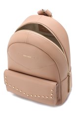 Женский рюкзак cassie JIMMY CHOO розового цвета, арт. CASSIE/UPS | Фото 4 (Материал: Металл, Натуральная кожа; Размер: medium; Стили: Кэжуэл; Статус проверки: Проверена категория)