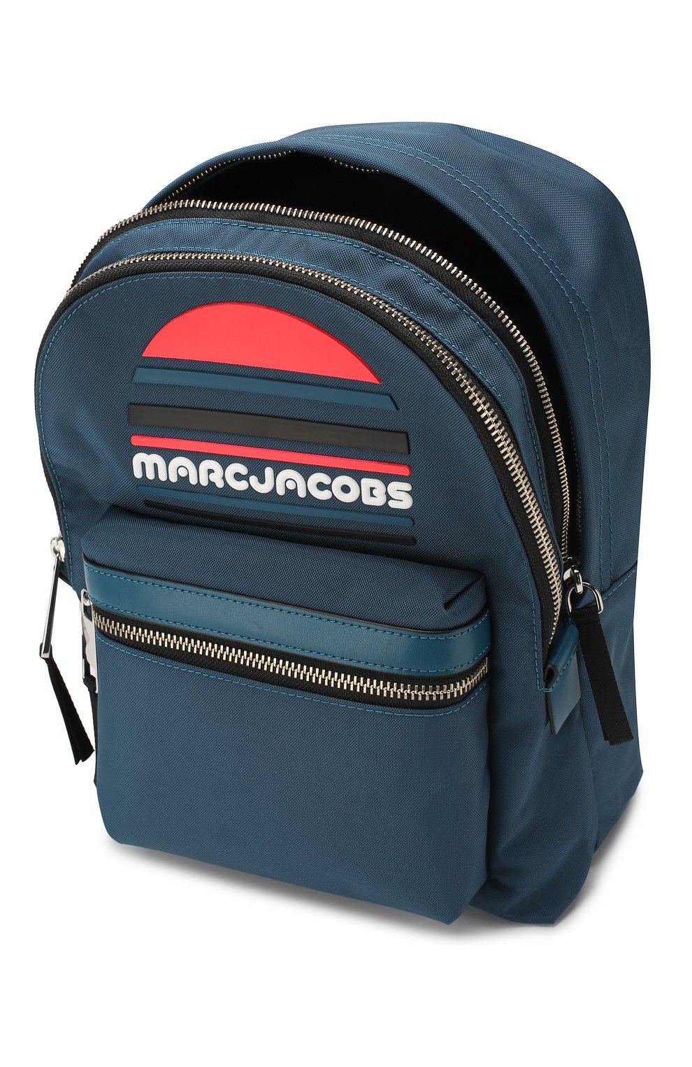 Женский бирюзовый рюкзак trek pack medium Marc Jacobs, арт. M0014035 купить в ЦУМ | Фото №4 Рюкзак Trek Pack medium Marc Jacobs бирюзовый | Фото №4