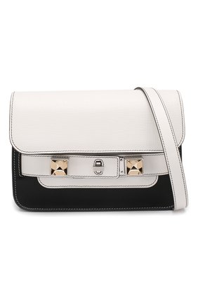 Женская сумка ps11 mini classic PROENZA SCHOULER черно-белая цвета, арт. H00007-C288A купить в ЦУМ | Фото №5 Сумка PS11 Mini Classic Proenza Schouler черно-белая цвета | Фото №5