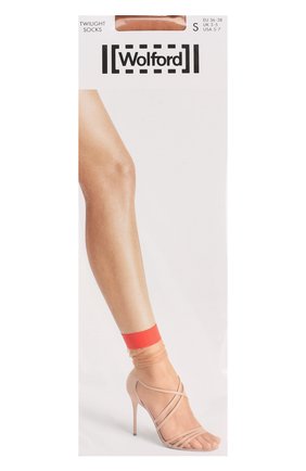 Женские носки twilight socks WOLFORD бежевого цвета по цене 2300 руб., арт. 40519 | Фото 1 Женские носки twilight socks WOLFORD бежевого цвета, арт. 40519 | Фото 1
