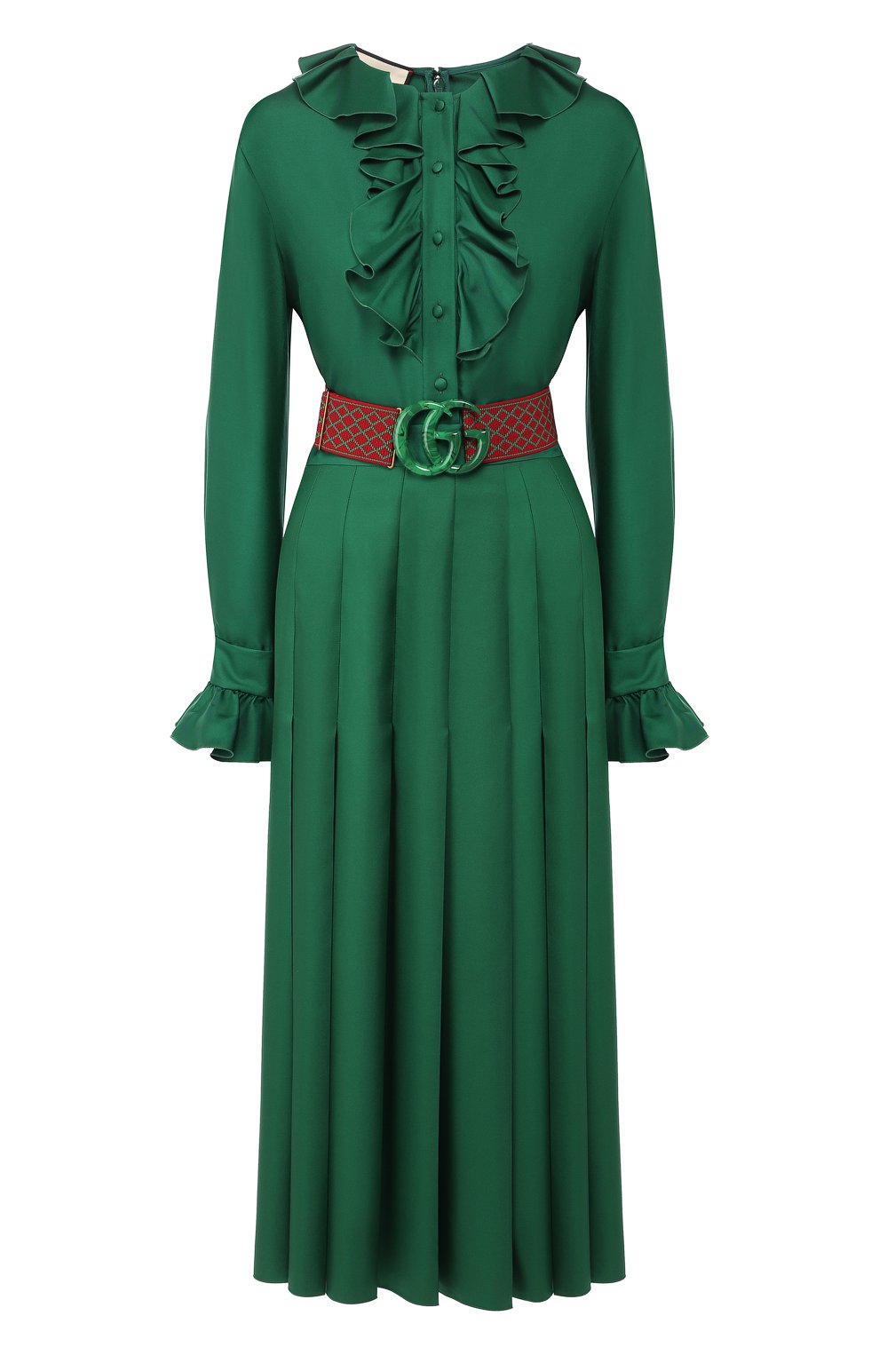 Платье гуччи зеленое