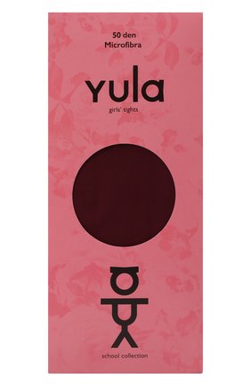 Детские колготки 50 den YULA бордового цвета по цене 860 руб., арт. YU-269 | Фото 1 Детские колготки 50 den YULA бордового цвета, арт. YU-269 | Фото 1