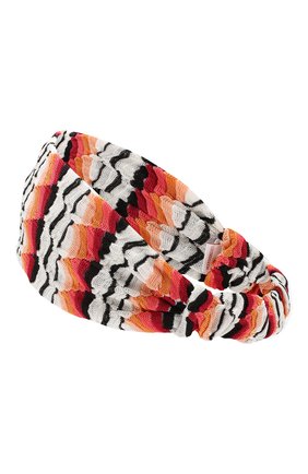 Повязка на голову Missoni розового цвета, арт. MBS00005/BK0445 в ЦУМ | Фото №2 Повязка на голову Missoni розового цвета | Фото №2