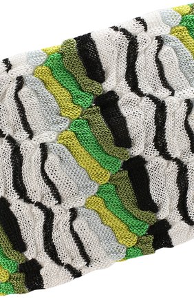 Повязка на голову Missoni зеленого цвета, арт. MBS00005/BK0445 в ЦУМ | Фото №3 Повязка на голову Missoni зеленого цвета | Фото №3