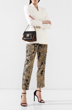 Женская сумка gv3 small GIVENCHY черная цвета, арт. BB501CB0E2 купить в ЦУМ | Фото №2 Сумка GV3 small Givenchy черная цвета | Фото №2