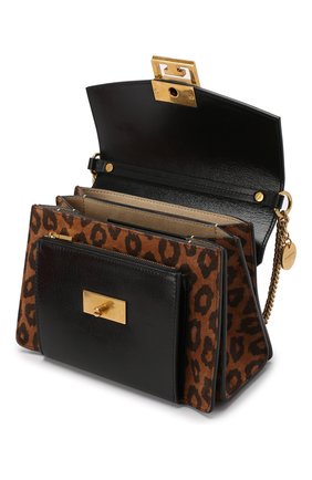 Женская сумка gv3 small GIVENCHY черная цвета, арт. BB501CB0E2 купить в ЦУМ | Фото №4 Сумка GV3 small Givenchy черная цвета | Фото №4