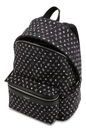 Женский темно-синий рюкзак city Saint Laurent, арт. 508548/99I1E купить в ЦУМ | Фото №4 Рюкзак City Saint Laurent темно-синий | Фото №4
