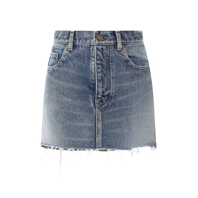 Джинсовая юбка Yves Saint Laurent 8491916
