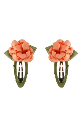Детская комплект из двух заколок rosette l JUNEFEE бежевого цвета по цене 780 руб., арт. 4822 | Фото 1 Детская комплект из двух заколок rosette l JUNEFEE бежевого цвета, арт. 4822 | Фото 1