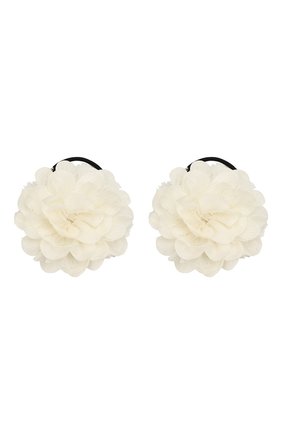 Детская комплект из двух резинок lace flower JUNEFEE бежевого цвета по цене 1380 руб., арт. 5122 | Фото 1 Детская комплект из двух резинок lace flower JUNEFEE бежевого цвета, арт. 5122 | Фото 1