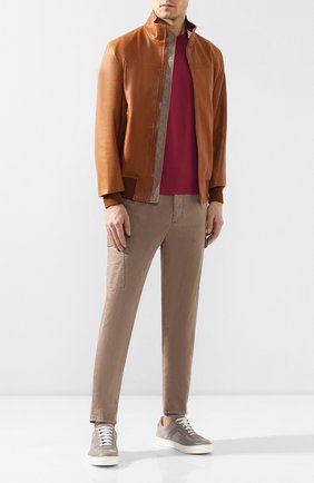 Мужская хлопковая футболка GIORGIO ARMANI розового цвета по цене 26750 руб., арт. 3GST53/SJEJZ | Фото 2 Мужская хлопковая футболка GIORGIO ARMANI розового цвета, арт. 3GST53/SJEJZ | Фото 2 (Рукава: Короткие; Статус проверки: Проверено, Проверена категория; Материал внешний: Хлопок; Длина (для топов): Стандартные; Принт: Без принта; Стили: Кэжуэл)