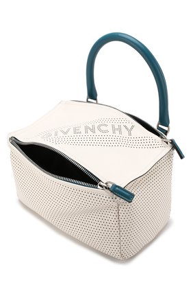 Женская кожаная сумка pandora small GIVENCHY белая цвета, арт. BB500AB0CM купить в ЦУМ | Фото №4 Кожаная сумка Pandora small Givenchy белая цвета | Фото №4