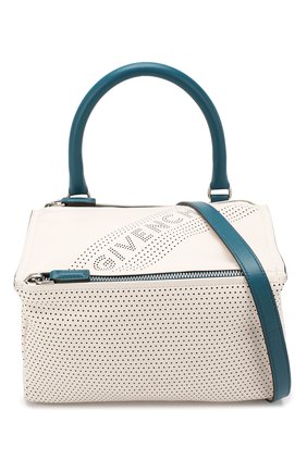 Женская кожаная сумка pandora small GIVENCHY белая цвета, арт. BB500AB0CM купить в ЦУМ | Фото №6 Кожаная сумка Pandora small Givenchy белая цвета | Фото №6