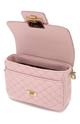 Женская сумка dg millennials DOLCE & GABBANA светло-розовая цвета, арт. BB6619/AU070 купить в ЦУМ | Фото №4 Сумка DG Millennials Dolce & Gabbana светло-розовая цвета | Фото №4