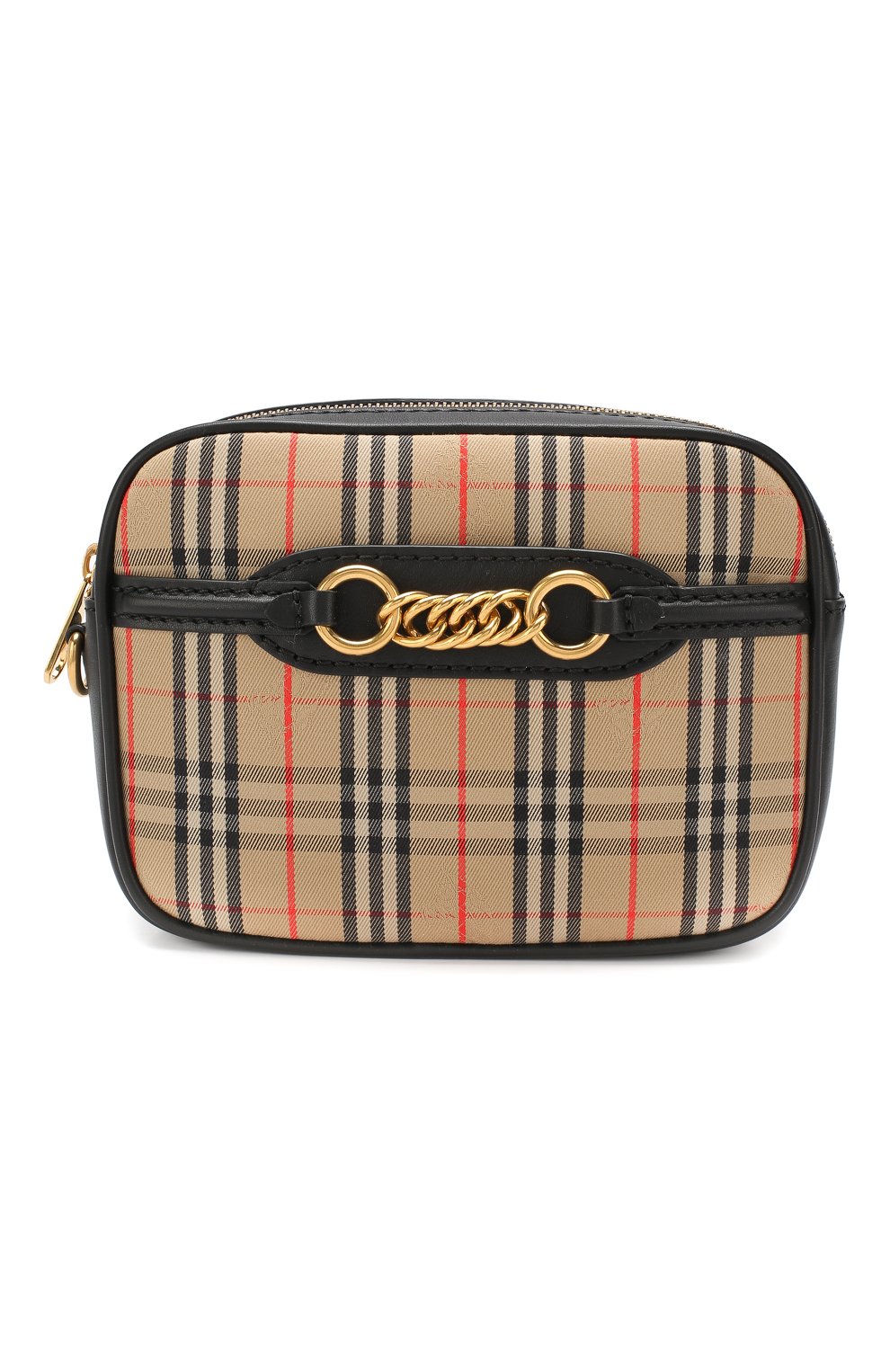 Поясная сумка Link Burberry черная цвета | Фото №1
