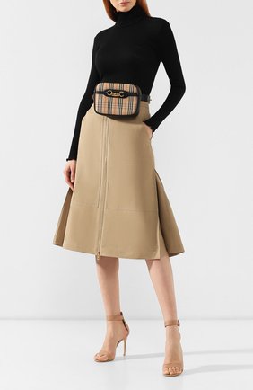 Женская поясная сумка link BURBERRY черная цвета, арт. 8007350 купить в ЦУМ | Фото №2 Поясная сумка Link Burberry черная цвета | Фото №2