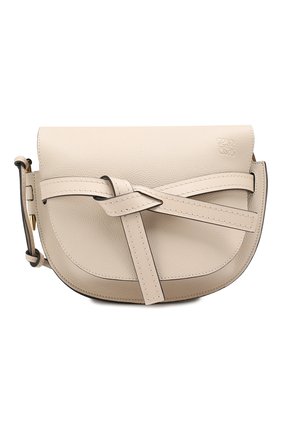 Женская сумка gate small LOEWE бежевая цвета, арт. 321.12.T20 купить в ЦУМ | Фото №1 Сумка Gate small Loewe бежевая цвета | Фото №1