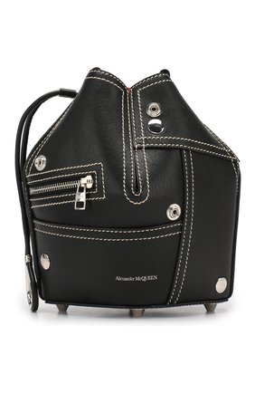 Женская сумка the bucket ALEXANDER MCQUEEN черная цвета, арт. 570567/BRUZI купить в ЦУМ | Фото №1 Сумка The Bucket Alexander McQueen черная цвета | Фото №1