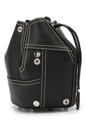 Женская сумка the bucket ALEXANDER MCQUEEN черная цвета, арт. 570567/BRUZI купить в ЦУМ | Фото №3 Сумка The Bucket Alexander McQueen черная цвета | Фото №3
