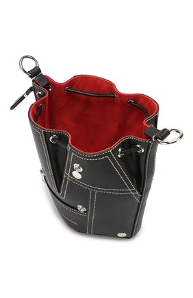 Женская сумка the bucket ALEXANDER MCQUEEN черная цвета, арт. 570567/BRUZI купить в ЦУМ | Фото №4 Сумка The Bucket Alexander McQueen черная цвета | Фото №4
