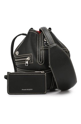Женская сумка the bucket ALEXANDER MCQUEEN черная цвета, арт. 570567/BRUZI купить в ЦУМ | Фото №6 Сумка The Bucket Alexander McQueen черная цвета | Фото №6