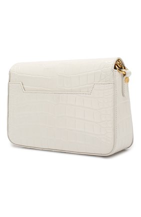 Женская сумка natalia medium из кожи аллигатора TOM FORD белая цвета, арт. L0826T-A45/AMIS купить в ЦУМ | Фото №3 Сумка Natalia medium из кожи аллигатора Tom Ford белая цвета | Фото №3