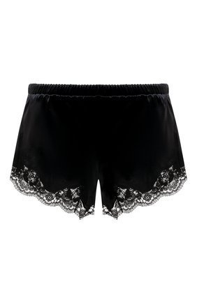 Женские шелковые шорты DOLCE & GABBANA черного цвета по цене 28500 руб., арт. 03A02T/FUAD8 | Фото 1 Женские шелковые шорты DOLCE & GABBANA черного цвета, арт. 03A02T/FUAD8 | Фото 1