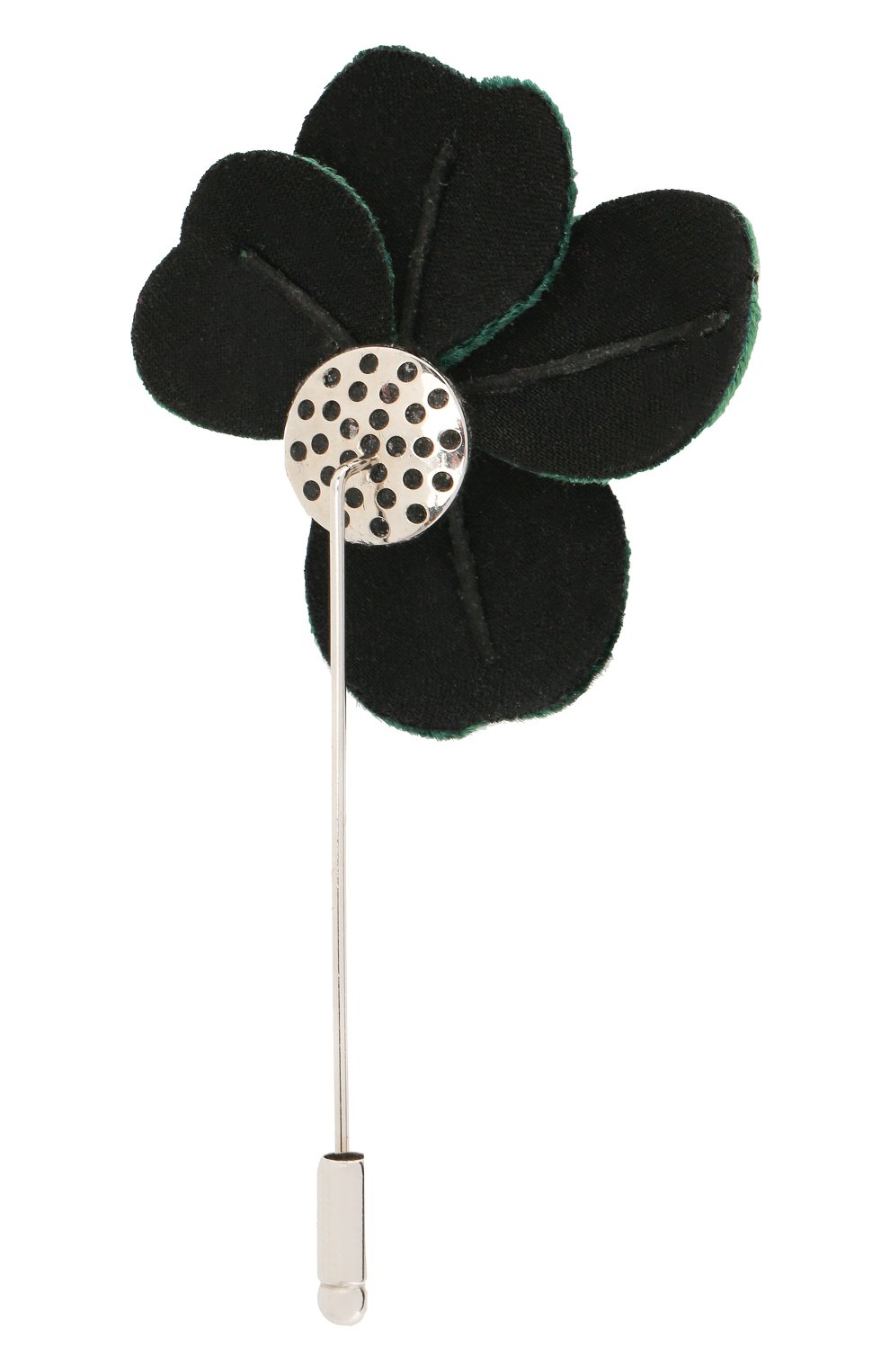 Мужская булавка для галстука FLOWER ME зеленого цвета по цене 8800 руб., арт. THREE-VT008010S | Фото 2 Мужская булавка для галстука FLOWER ME зеленого цвета, арт. THREE-VT008010S | Фото 2