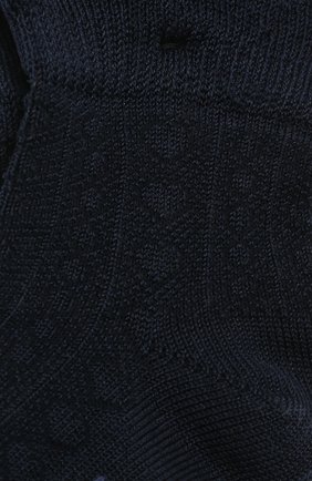 Детские хлопковые носки FALKE темно-синего цвета, арт. 12120 | Фото 2 (Материал: Хлопок, Текстиль; Статус проверки: Проверена категория)