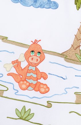 Детского комплект из 4-х предметов для бортов кроватки LORETTA CAPONI белого цвета по цене 174500 руб., арт. 191K17318301701 | Фото 5 Детского комплект из 4-х предметов для бортов кроватки LORETTA CAPONI белого цвета, арт. 191K17318301701 | Фото 5 (Материал: Текстиль, Хлопок; Статус проверки: Проверено, Проверена категория)