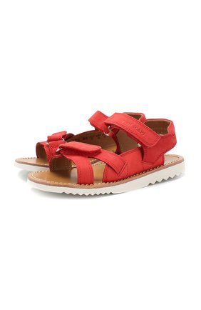 Детские кожаные сандалии POM D`API красного цвета по цене 9660 руб., арт. WAFF JIMY/NUBUCK/24-27 | Фото 1 Детские кожаные сандалии POM D`API красного цвета, арт. WAFF JIMY/NUBUCK/24-27 | Фото 1 (Статус проверки: Проверено, Проверена категория; Материал внешний: Кожа; Материал внутренний: Натуральная кожа)